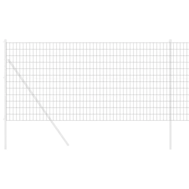 Euro tvora Pilka 1,2 x 25 m PVC padengta geležis