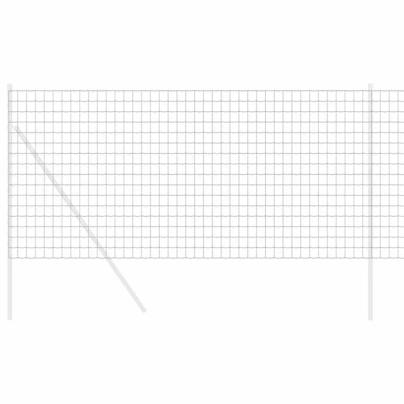 Euro tvora Pilka 1,4 x 10 m PVC padengta geležis
