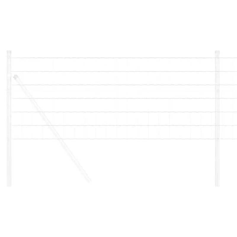 Euro tvora 0,4 x 10 m PVC padengta geležis