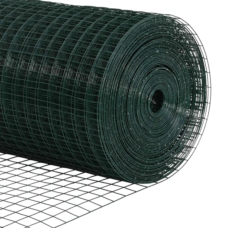 Suvirinto vielos tvoros Žalia