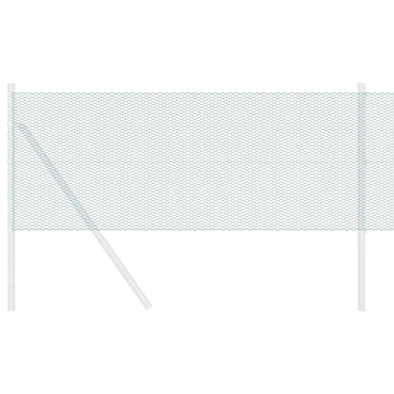 Heksagoninė tvora Žalia 0.4 x 10 m Plienas