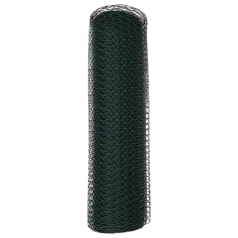 Heksagoninė tvora Žalia 0,5 x 10 m PVC