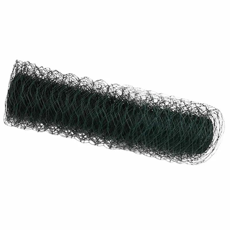 Heksagoninė tvora Žalia 0,6 x 10 m PVC