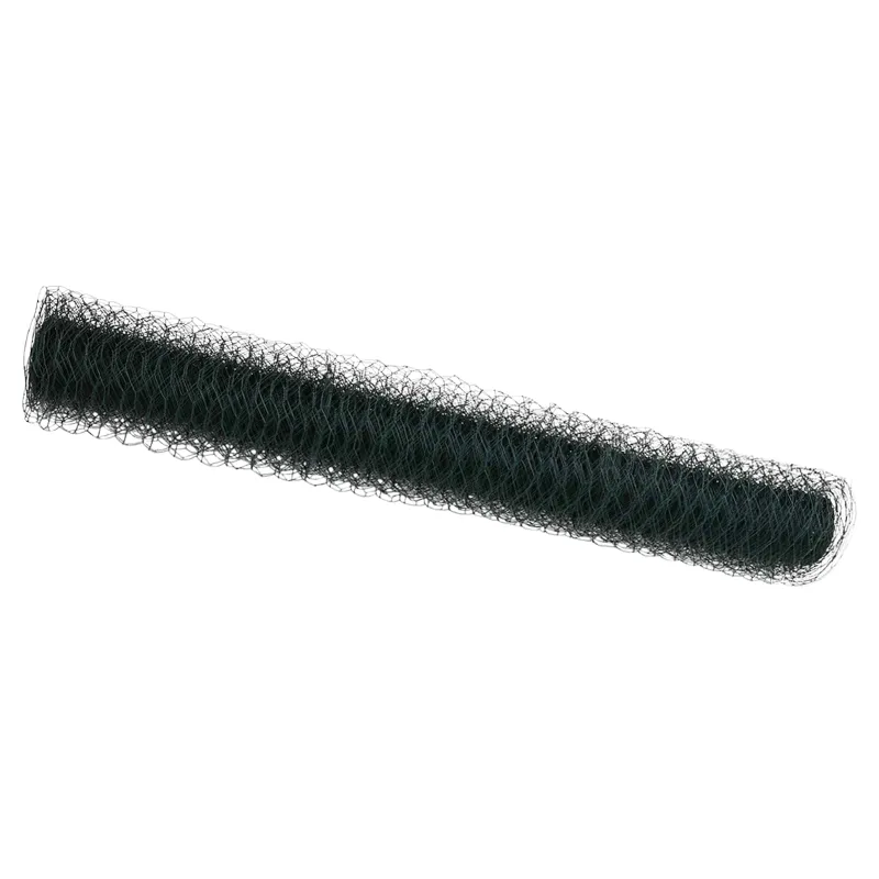 Heksagoninė tvora Žalia 0,8 x 10 m PVC