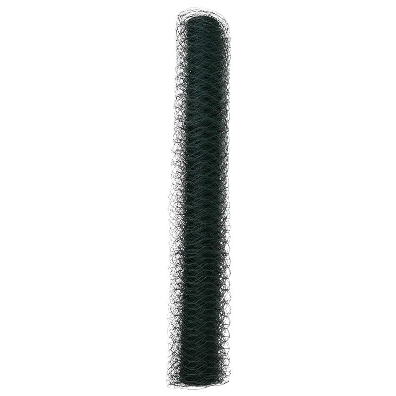 Heksagoninė tvora Žalia 1,2 x 10 m PVC
