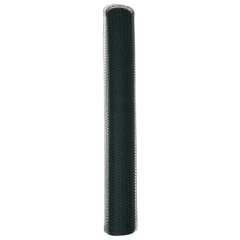Heksagoninė tvora Žalia 1,4 x 25 m PVC