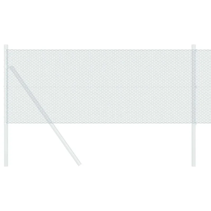 Heksagoninė tvora Žalia 0,5 x 50 m PVC