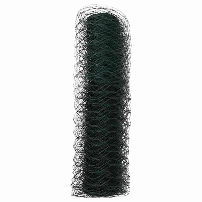 Heksagoninė tvora Žalia 0,8 x 50 m PVC