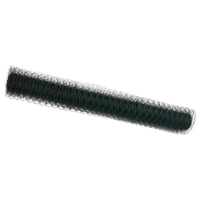 Heksagoninė tvora Žalia 1 x 50 m PVC