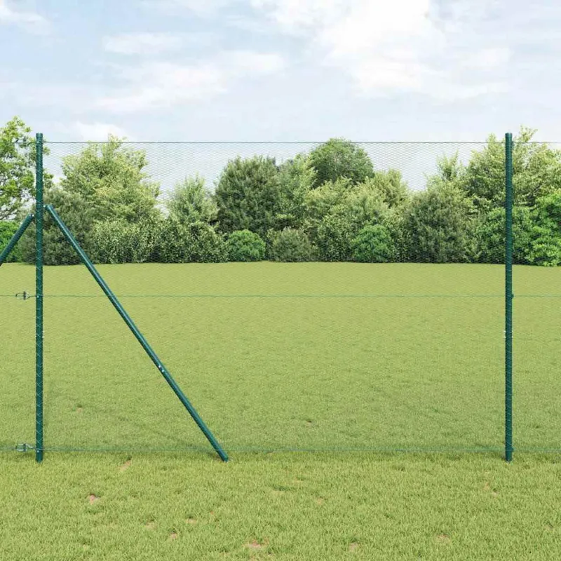 Heksagoninė tvora Žalia 1,6 x 50 m PVC