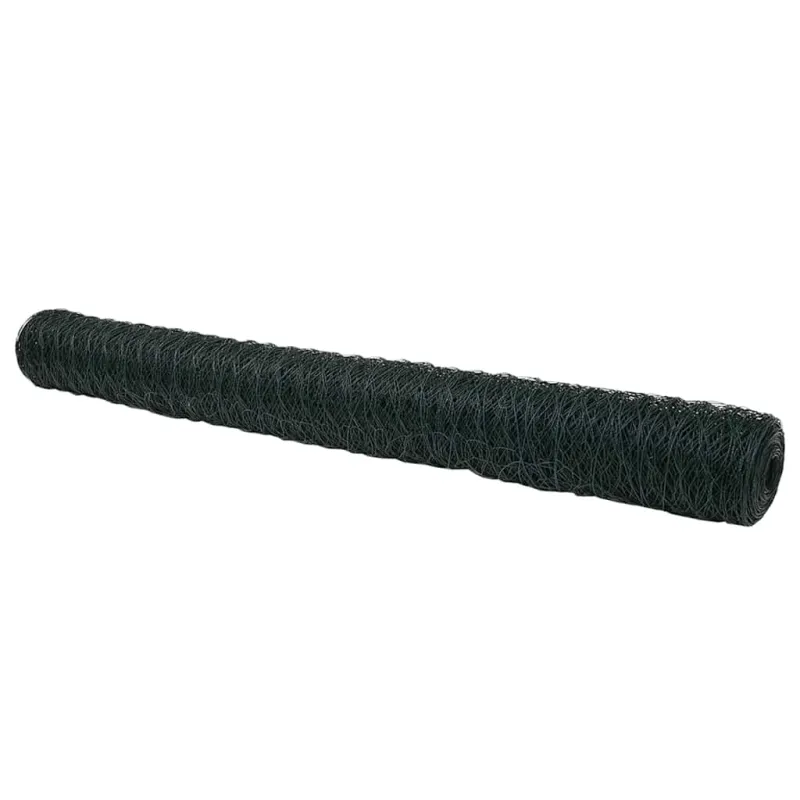 Heksagoninė tvora Žalia 1,6 x 50 m PVC