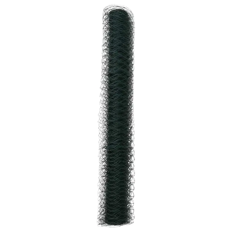 Heksagoninė tvora Žalia 1 x 100 m PVC