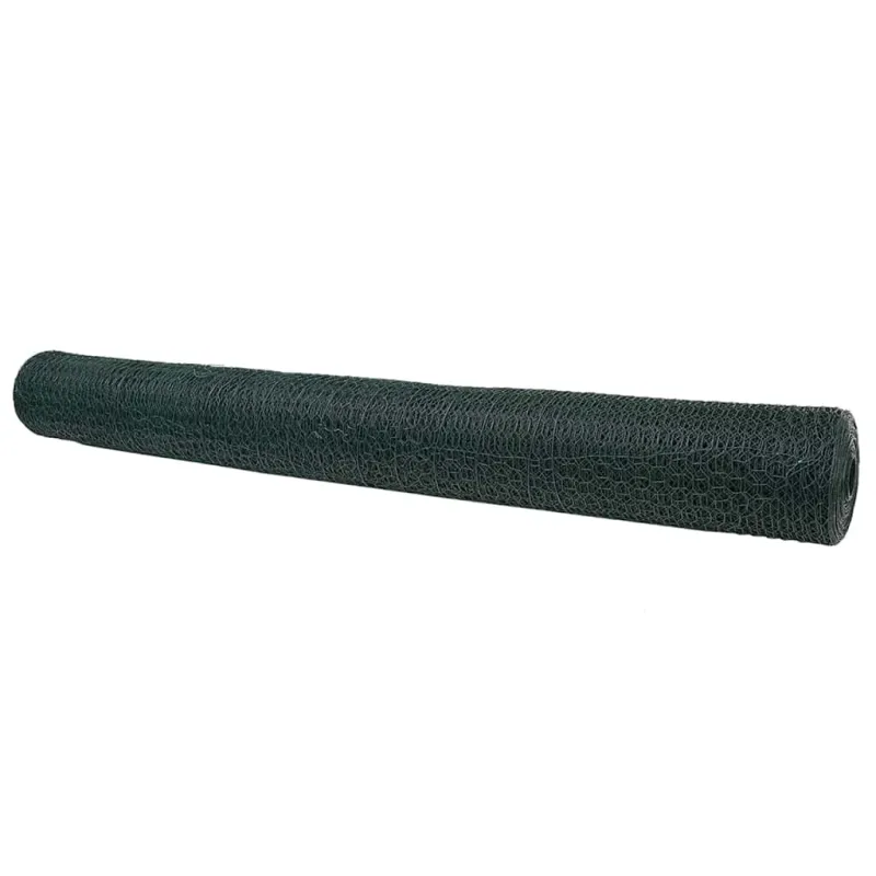 Heksagoninė tvora Žalia 1,2 x 100 m PVC