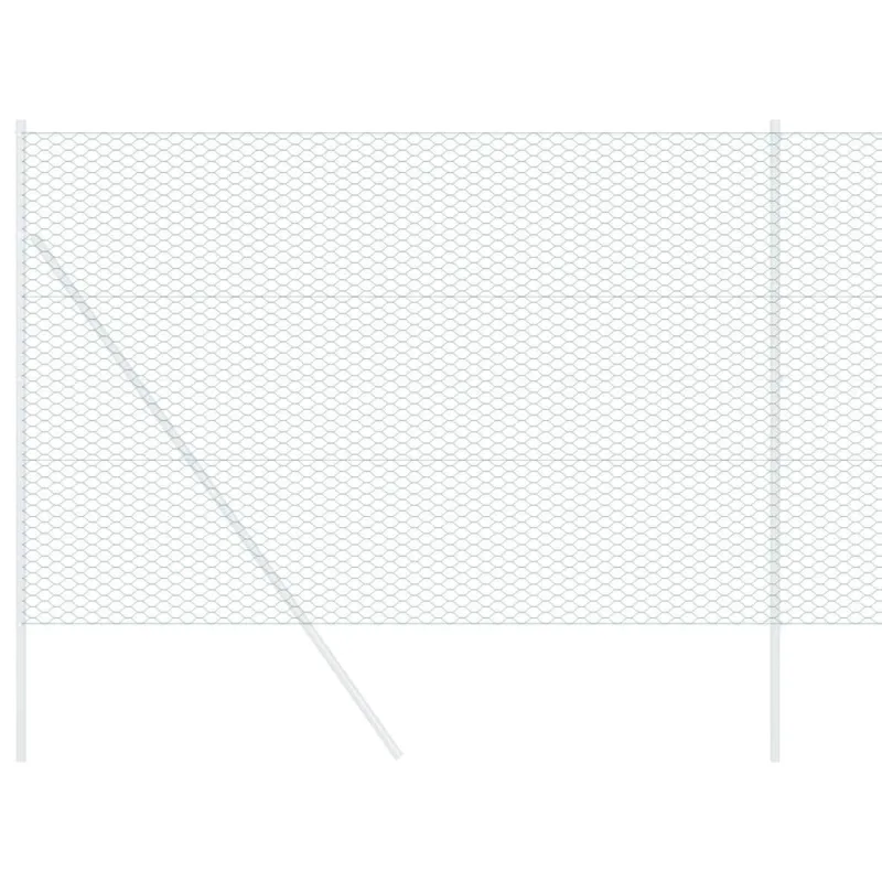 Heksagoninė tvora Žalia 1,5 x 100 m PVC