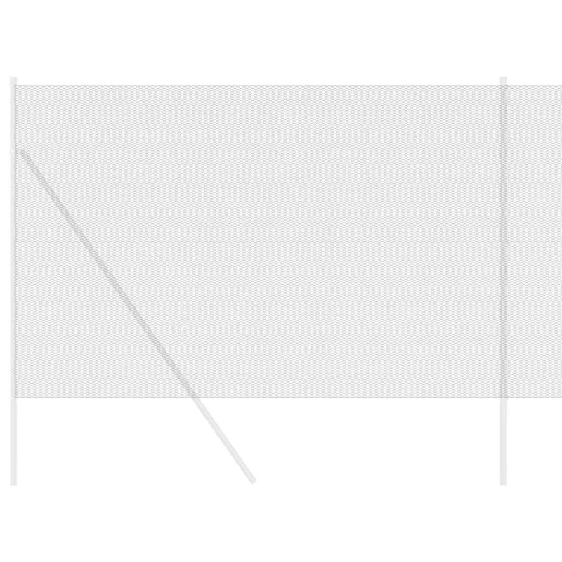 Heksagoninė tvora Pilka 1,6 x 50 m PVC