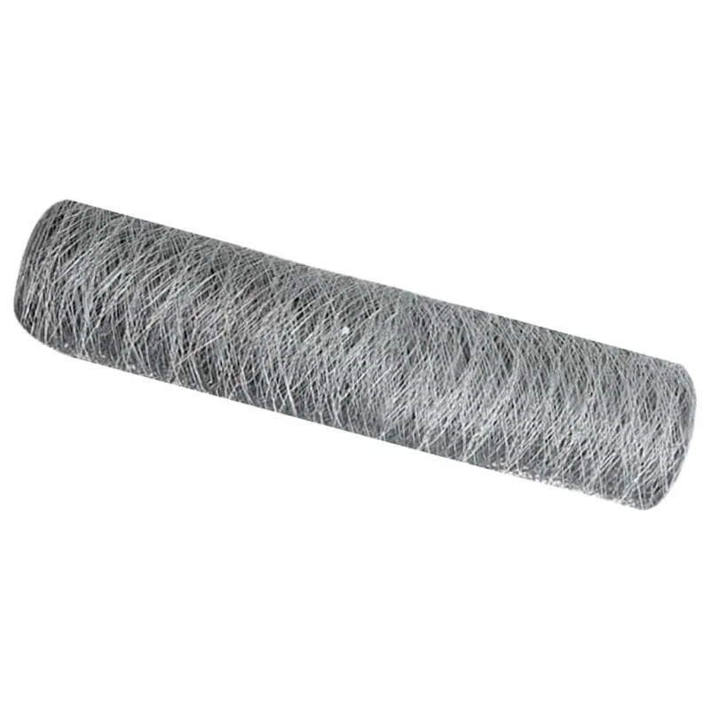 Heksagoninė tvora Sidabro 0,4 x 10 m Galvanizuotas plienas