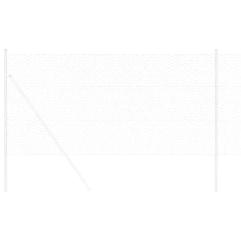 Heksagoninė tvora Sidabro 1 x 50 m Galvanizuotas plienas