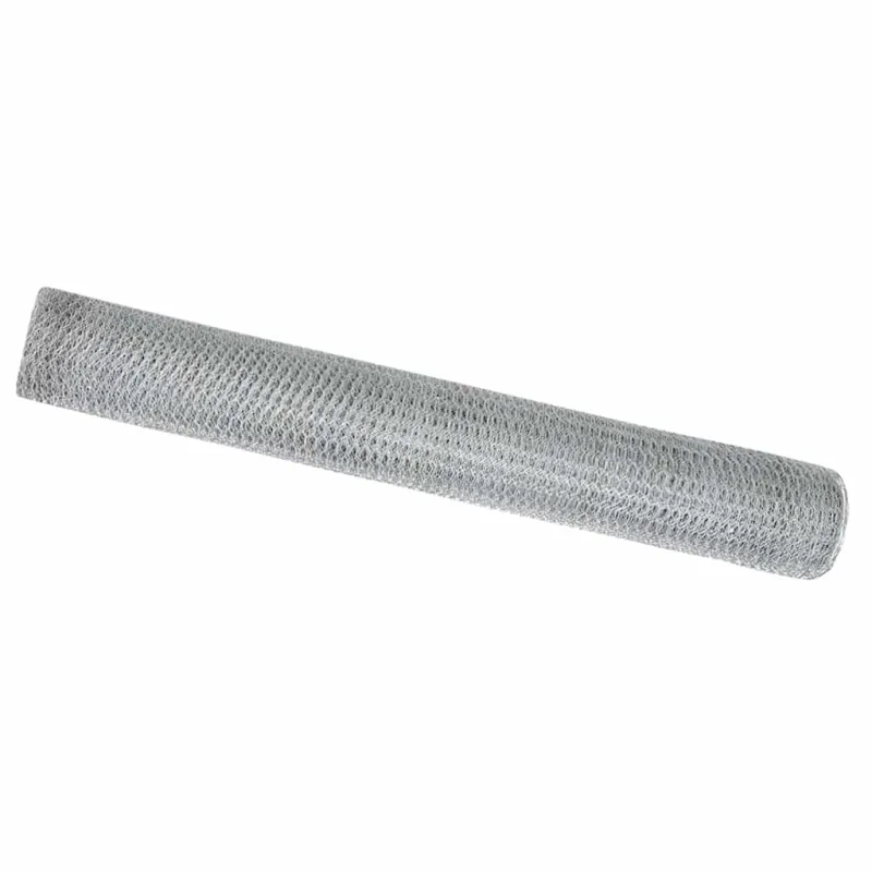 Heksagoninė tvora Sidabro 1,4 x 50 m Galvanizuotas plienas
