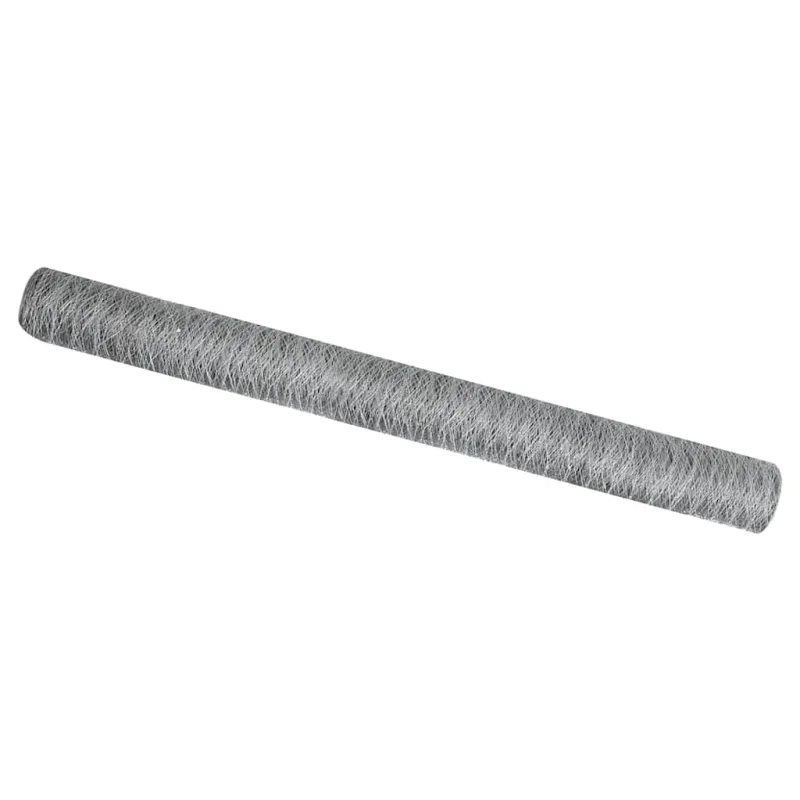 Heksagoninė tvora Sidabro 1,6 x 50 m Galvanizuotas plienas
