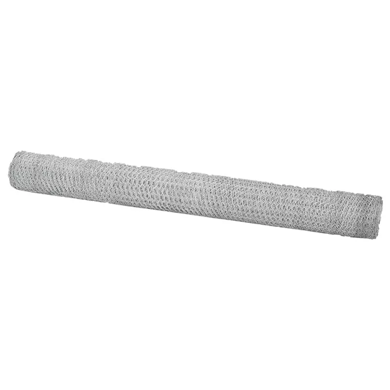 Heksagoninė tvora Sidabro 1.5 x 100 m Galvanizuotas plienas