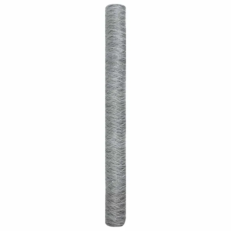 Heksagoninė tvora Sidabro 1,5 x 100 m Galvanizuotas plienas