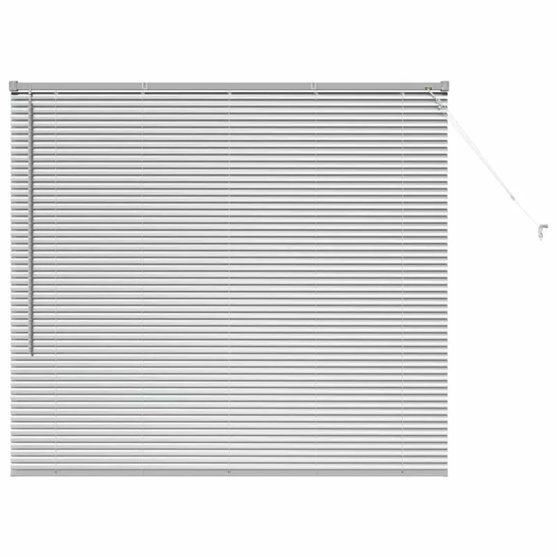 Venecijietiškos žaliuzės Sidabro 130 x 150 cm Aliuminis