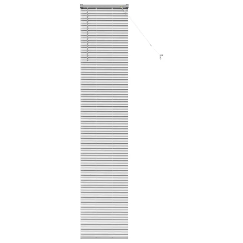 Venecijietiškos žaliuzės Sidabro 220 x 50 cm Aliuminis