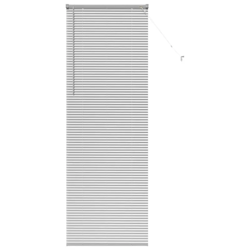 Venecijietiškos žaliuzės Sidabro 220 x 80 cm Aliuminis