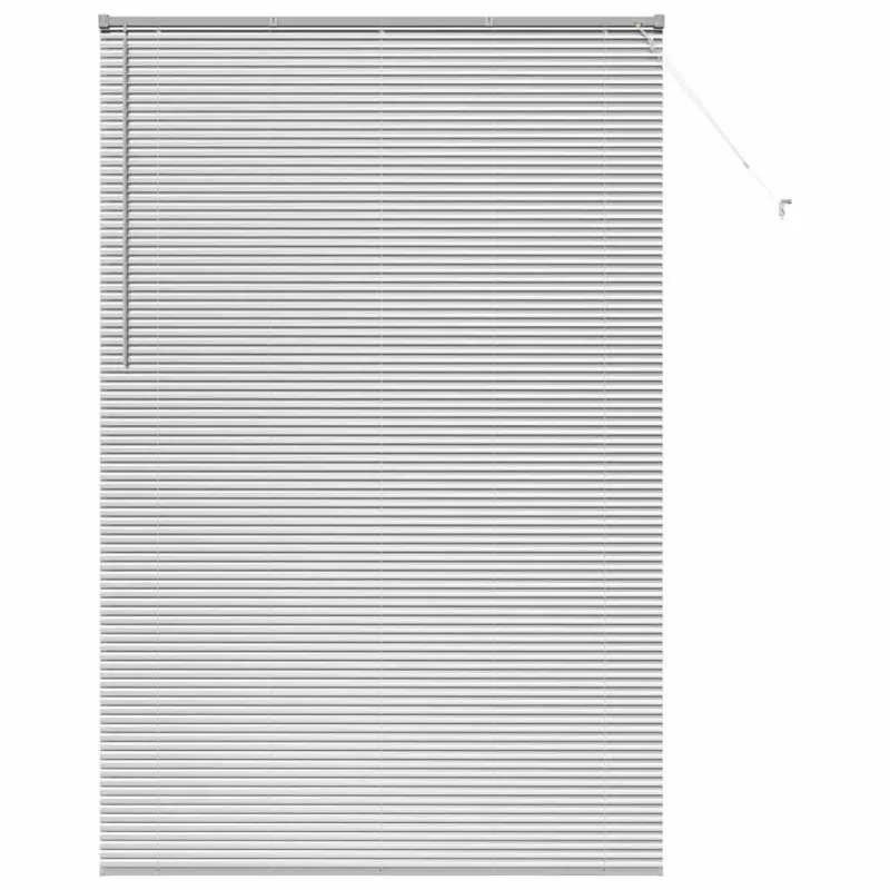 Venecijietiškos žaliuzės Sidabro 220 x 145 cm Aliuminis