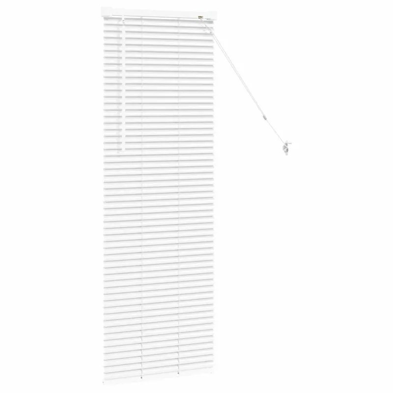 Venecijietiškos žaliuzės Balta 130 x 45 cm Aliuminis