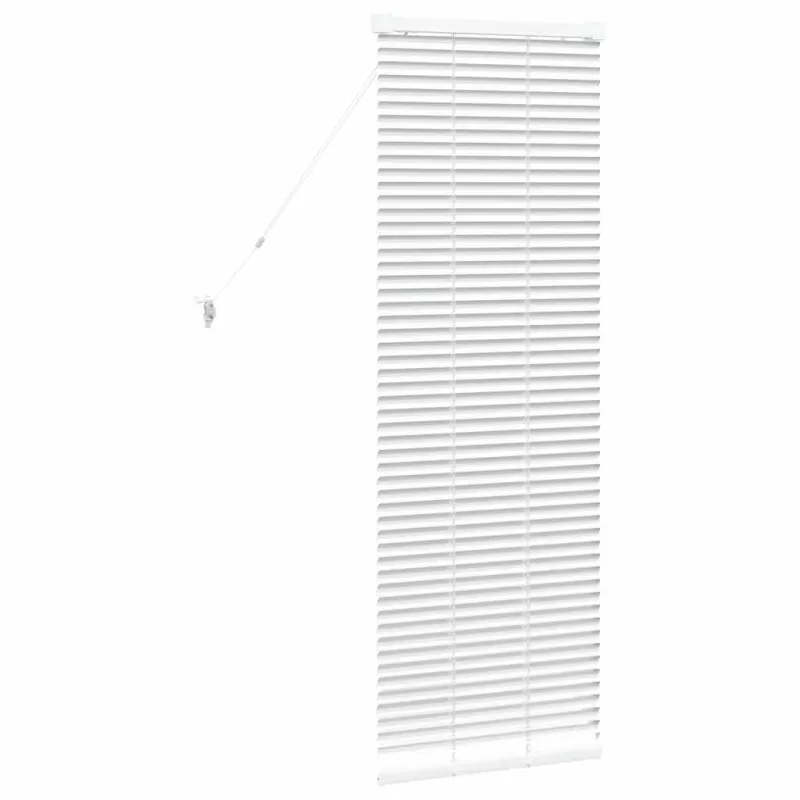 Venecijietiškos žaliuzės Balta 130 x 45 cm Aliuminis