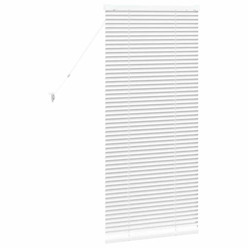 Venecijietiškos žaliuzės Balta 130 x 55 cm Aliuminis