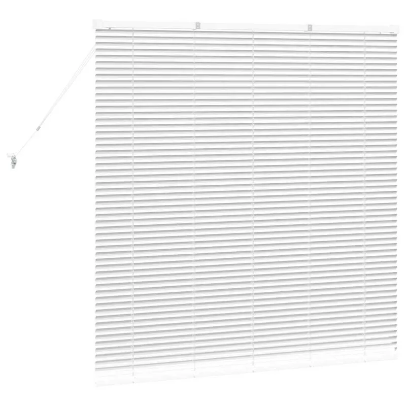 Venecijietiškos žaliuzės Balta 130 x 130 cm Aliuminis