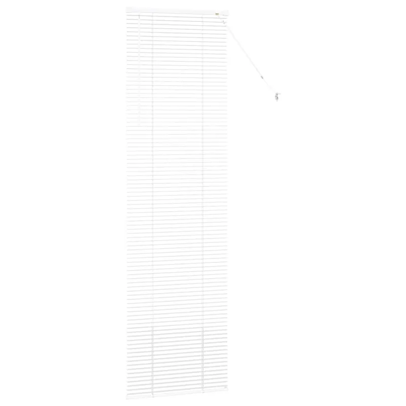 Venecijietiškos žaliuzės Balta 220 x 55 cm Aliuminis