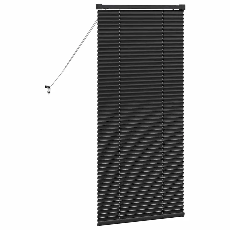 Venecijietiškos žaliuzės Juoda 130 x 60 cm Aliuminis