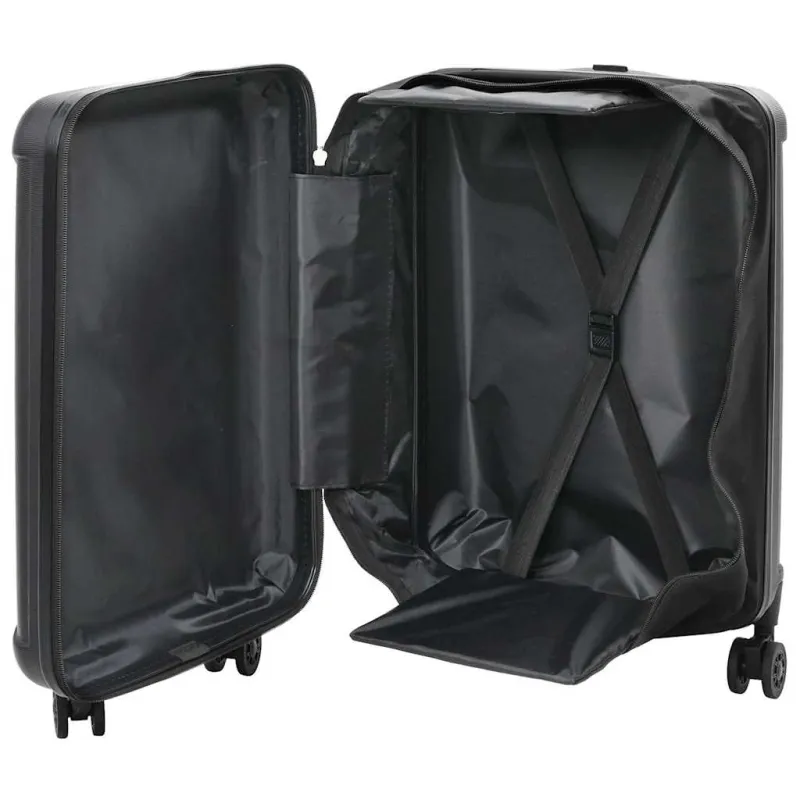 Lagaminas su užraktu Juoda 34 x 23 x 55.5 cm ABS plastikas