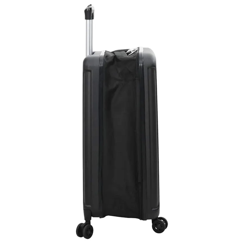 Lagaminas su užraktu Juoda 34 x 23 x 55.5 cm ABS plastikas