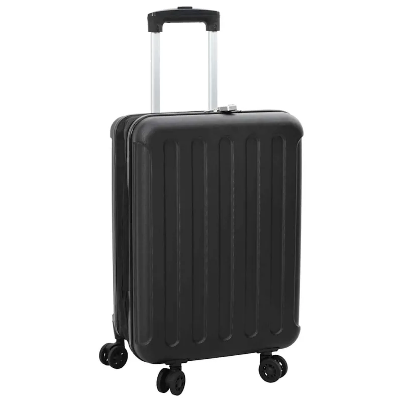 Lagaminas su užraktu Juoda 43 x 27 x 66 cm ABS plastikas