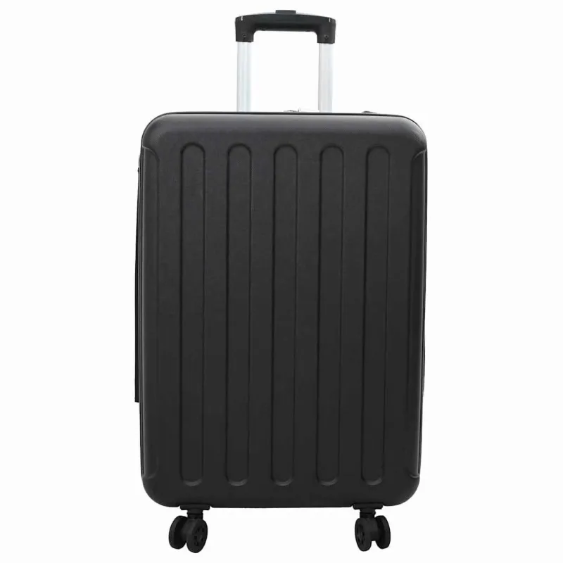 Lagaminas su užraktu Juoda 43 x 27 x 66 cm ABS plastikas