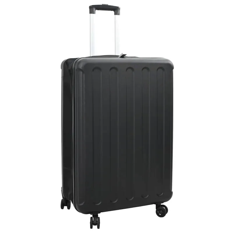 Lagaminas su užraktu Juoda 50 x 30 x 76 cm ABS plastikas