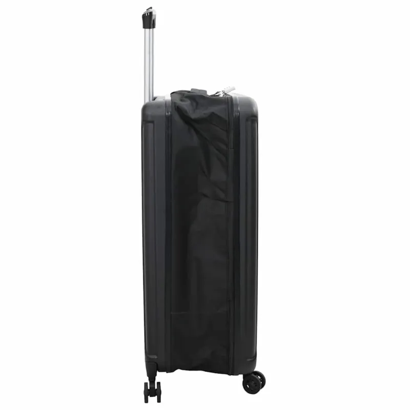 Lagaminas su užraktu Juoda 50 x 30 x 76 cm ABS plastikas