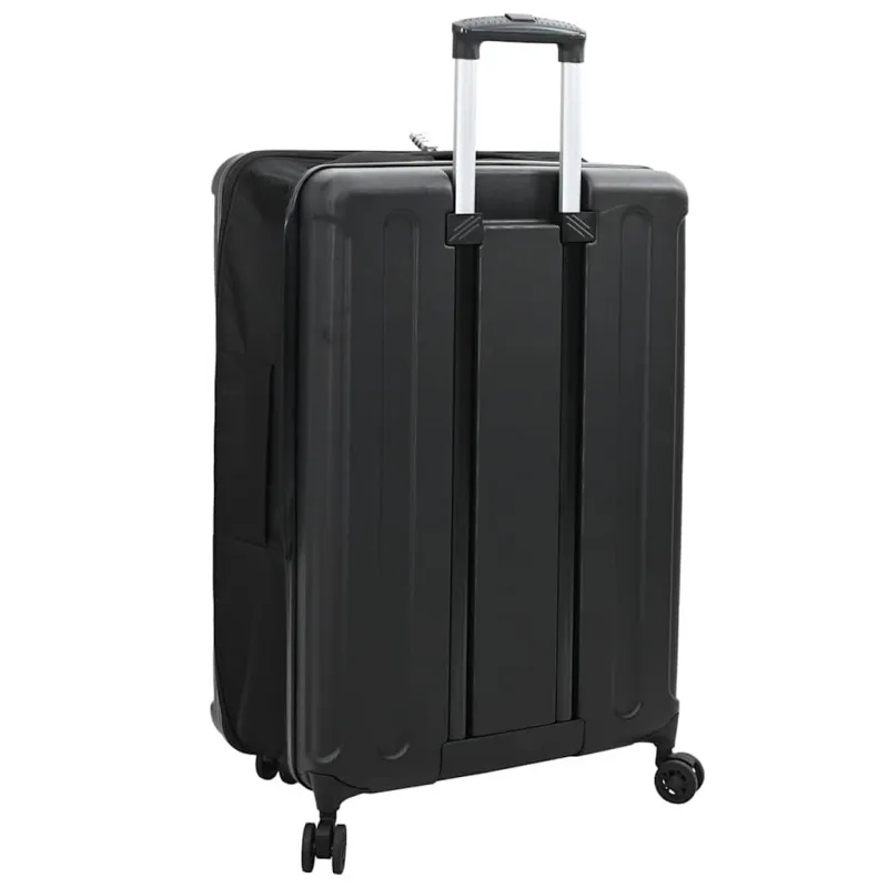 Lagaminas su užraktu Juoda 50 x 30 x 76 cm ABS plastikas