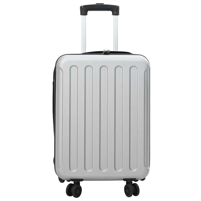 Lagaminas su užraktu Sidabro 34 x 23 x 55.5 cm ABS plastikas