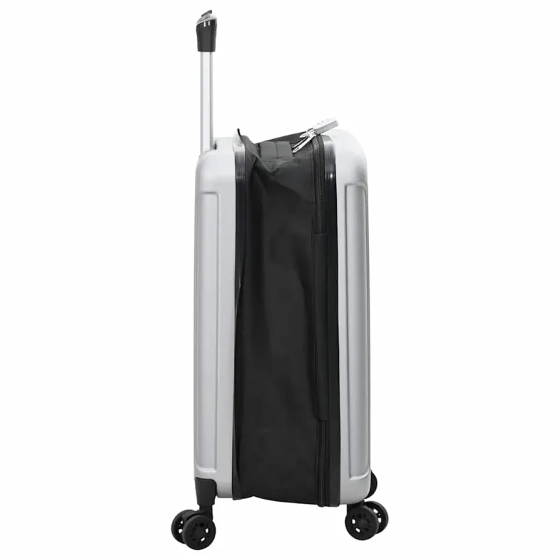 Lagaminas su užraktu Sidabro 34 x 23 x 55.5 cm ABS plastikas