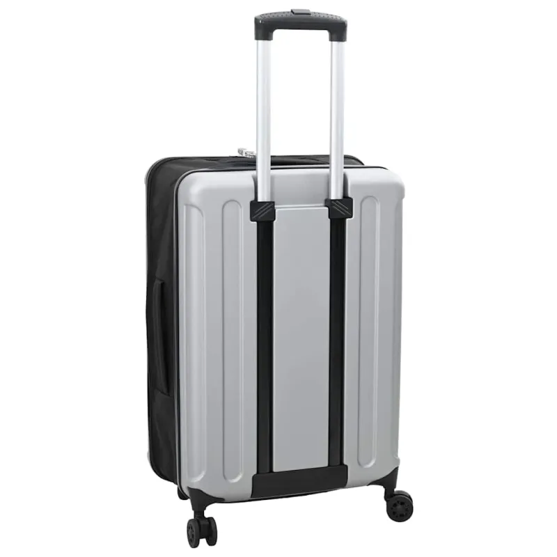 Lagaminas su užraktu Sidabro 43 x 27 x 66 cm ABS plastikas