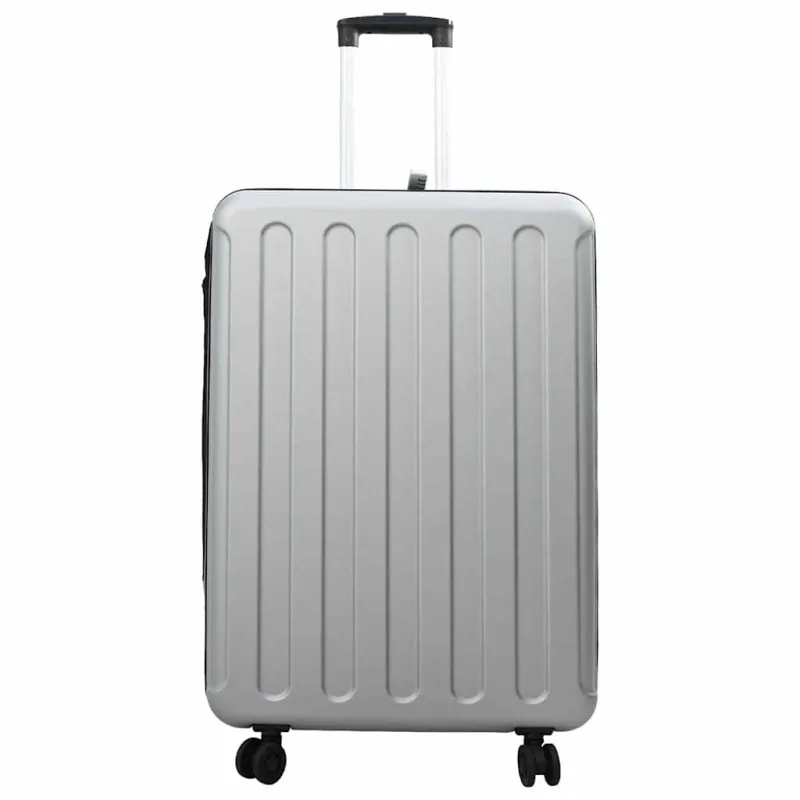 Lagaminas su užraktu Sidabro 50 x 30 x 76 cm ABS plastikas