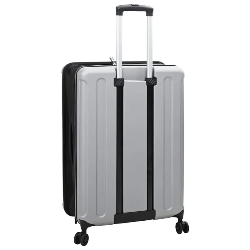 Lagaminas su užraktu Sidabro 50 x 30 x 76 cm ABS plastikas