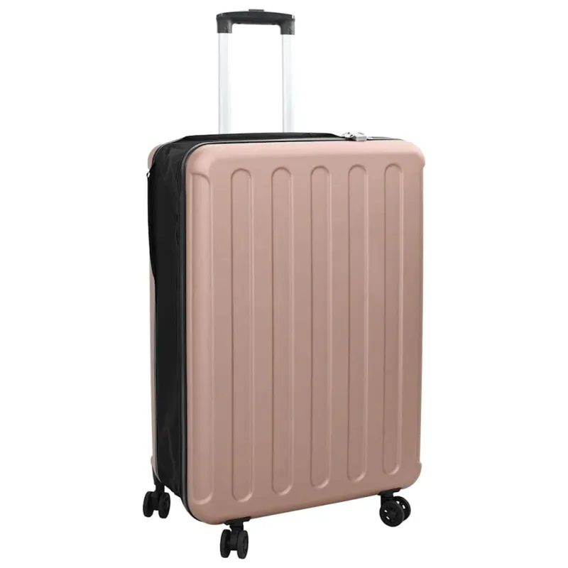Lagaminas rožinis auksas 50 x 30 x 76 cm ABS plastikas