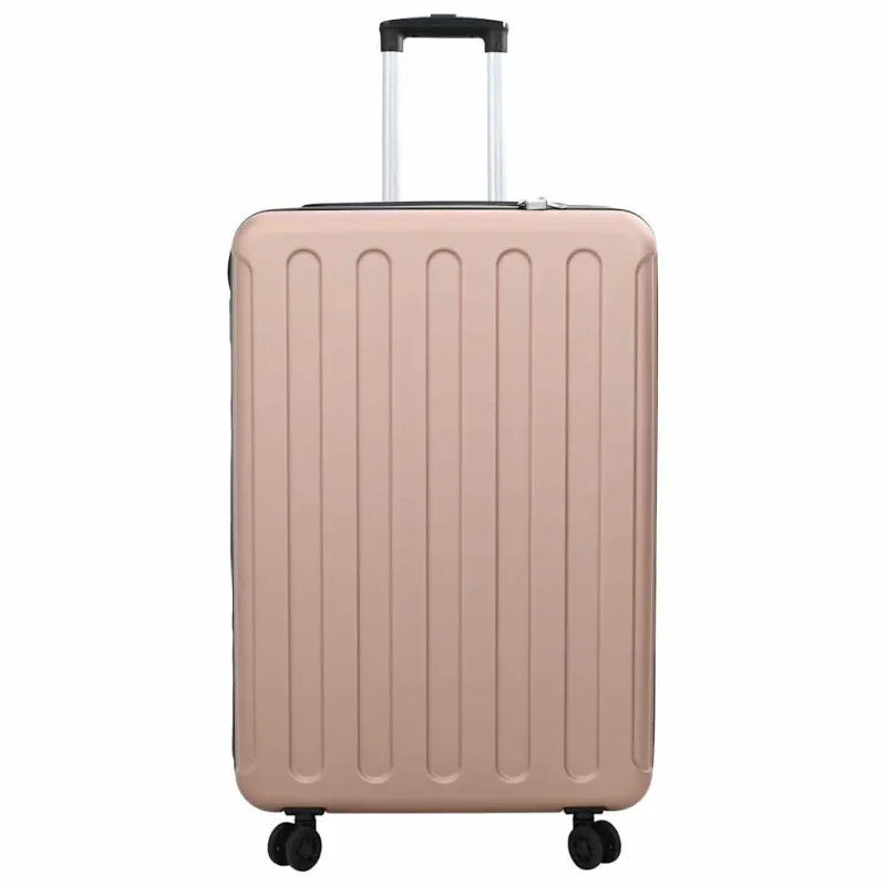Lagaminas rožinis auksas 50 x 30 x 76 cm ABS plastikas