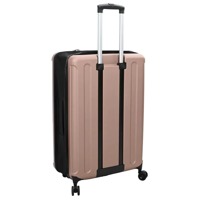 Lagaminas rožinis auksas 50 x 30 x 76 cm ABS plastikas